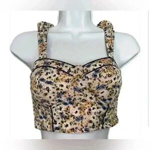 B.O.G Collection Floral Crop Top (404)